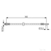 Bosch Brake Hose - 1987476696 - Single