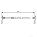 Bosch Brake Hose - 1987476882 - Single
