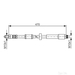 Bosch Brake Hose - 1987481004 - Single