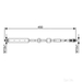 Bosch Brake Hose - 1987481051 - Single