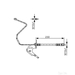 Bosch Brake Hose - 1987481162 - Single