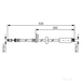 Bosch Brake Hose - 1987481395 - Single