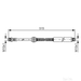 Bosch Brake Hose - 1987481447 - Single