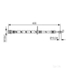 Bosch Brake Hose - 1987481523 - Single