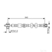 Bosch Brake Hose - 1987481566 - Single