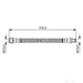 Bosch Brake Hose - 1987481575 - Single
