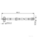 Bosch Brake Hose - 1987481693 - Single
