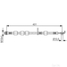 Bosch Brake Hose - 1987481701 - Single