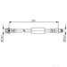 Bosch Brake Hose - 1987481705 - Single
