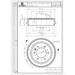 Brembo brake drum 14.4733.10 - Single Drum