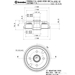 Brembo brake drum 14.A152.10 - Single Drum