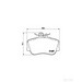 Brake Pad Set BREMBO P06017 /  - Brake Pad Set