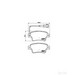 BREMBO Brake Pads | P23142 - Brake Pad Set