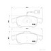 BREMBO Brake Pads | P23148 - Brake Pad Set