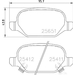 BREMBO Brake Pads | P23151 - Brake Pad Set