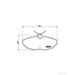 Brake Pad Set BREMBO P36013 /  - Brake Pad Set