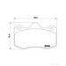 BREMBO Brake Pads | P47001 - Brake Pad Set