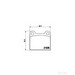 Brake Pad Set BREMBO P50066 /  - Brake Pad Set