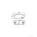 BREMBO Brake Pads | P61108 - Brake Pad Set