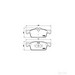 BREMBO Brake Pads | P61112 - Brake Pad Set