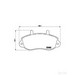 Brake Pad Set BREMBO P68025 /  - Brake Pad Set