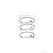 Brake Pad Set BREMBO P78009 /  - Brake Pad Set