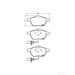 Brake Pad Set BREMBO P85037 /  - Brake Pad Set