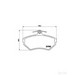 Brake Pad Set BREMBO P85042 /  - Brake Pad Set
