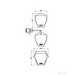 Brake Pad Set BREMBO P85054 /  - Brake Pad Set