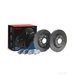 Brembo KT08019 - Set of 2 Discs & 4 Pads