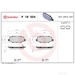 BREMBO Brake Pads | P18024 - Set
