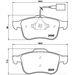 BREMBO Brake Pads | P23132 - Brake Pad Set