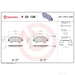 BREMBO Brake Pads | P23136 - Set