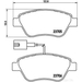 BREMBO Brake Pads | P23141 - Set