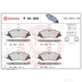 BREMBO Brake Pads | P44022 - Set