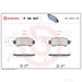 BREMBO Brake Pads | P49047 - Brake Pad Set