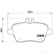 BREMBO Brake Pads | P50091 - Set