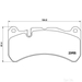 BREMBO Brake Pads | P50092 - Set