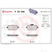 BREMBO Brake Pads | P50099 - Set