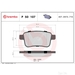 BREMBO Brake Pads | P50107 - Set