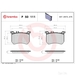 BREMBO Brake Pads | P50111 - Set
