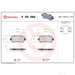Brake Pad Set BREMBO P59060 /  - Set