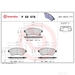 BREMBO Brake Pads | P59076 - Set