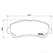 BREMBO Brake Pads | P79028 - Set