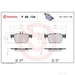 BREMBO Brake Pads | P85124 - Set