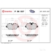 Brembo P06037X - Set