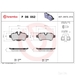 Brembo P06052X - Set