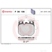 Brembo P06106 - Set