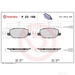 Brembo P23166 - Set
