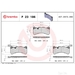 Brembo P23186 - Set